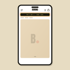 Announcement bar in header — Shopify Task