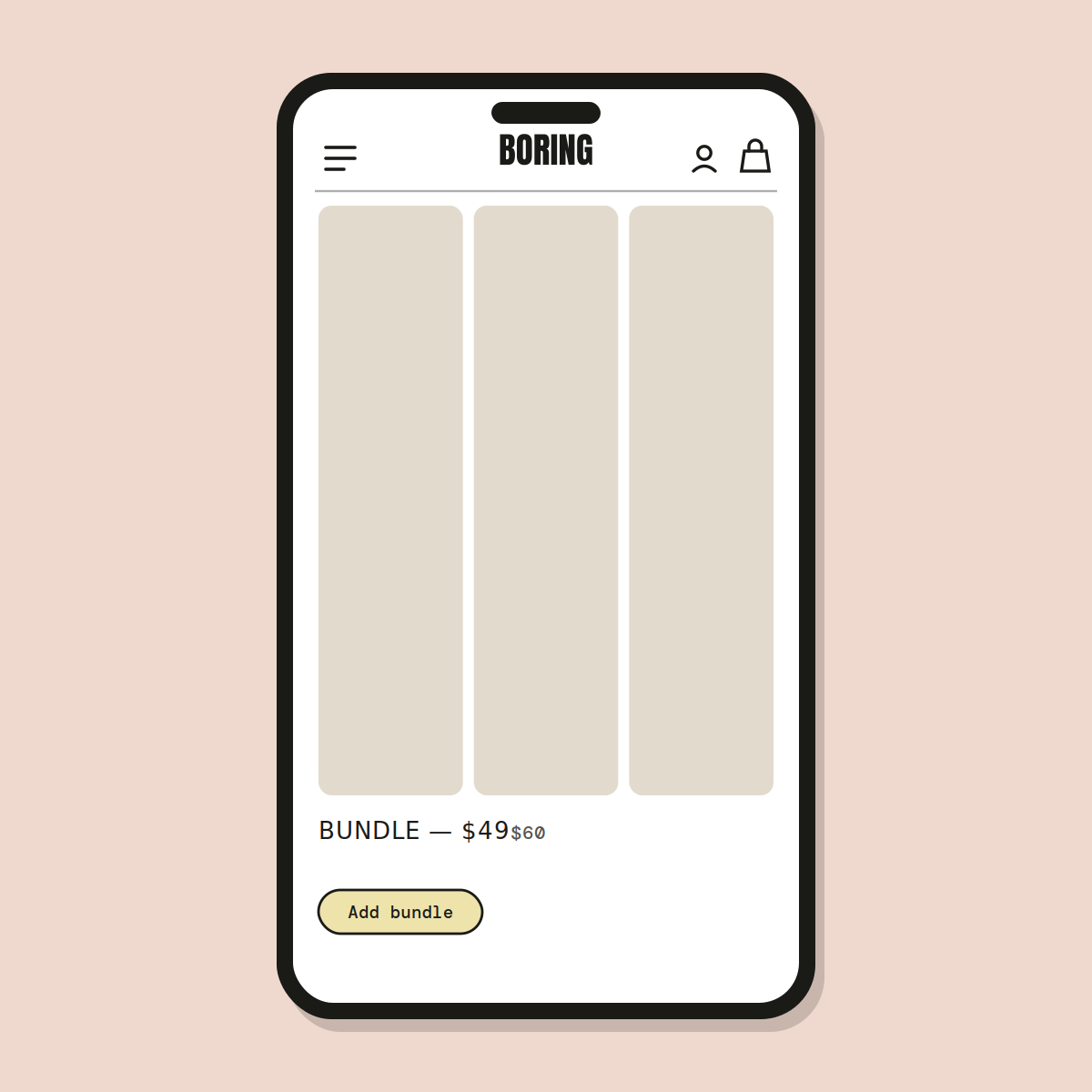 Bundle / buy-together block — Shopify Task