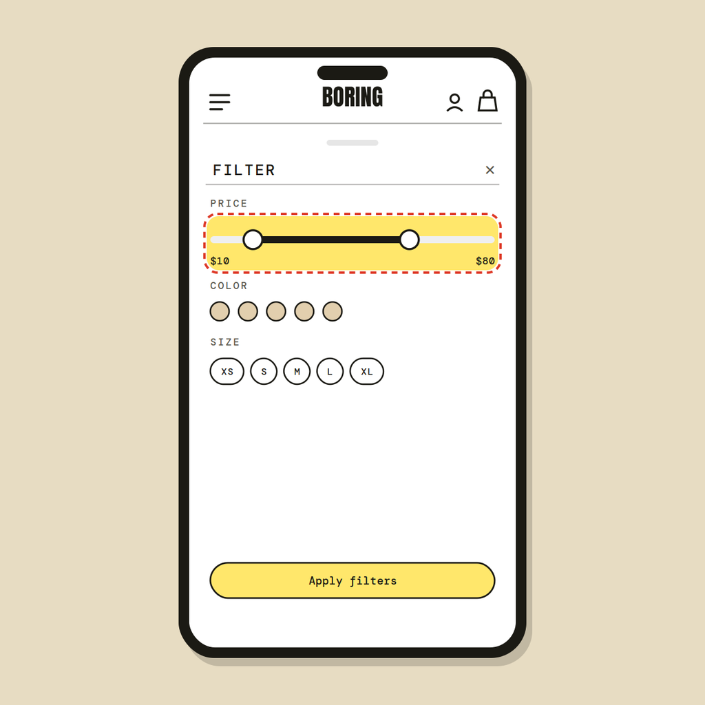 Filter setup & cleanup — Shopify Task
