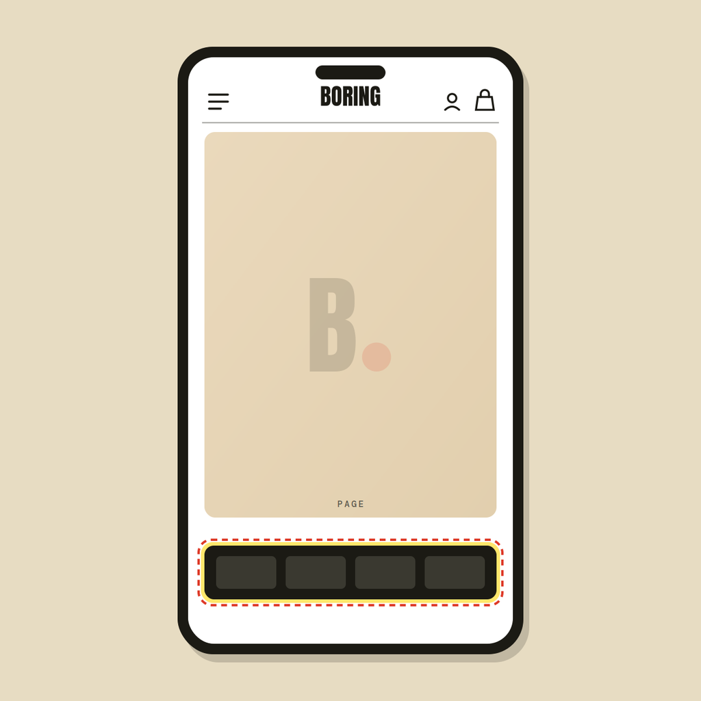 Footer rebuild — Shopify Task