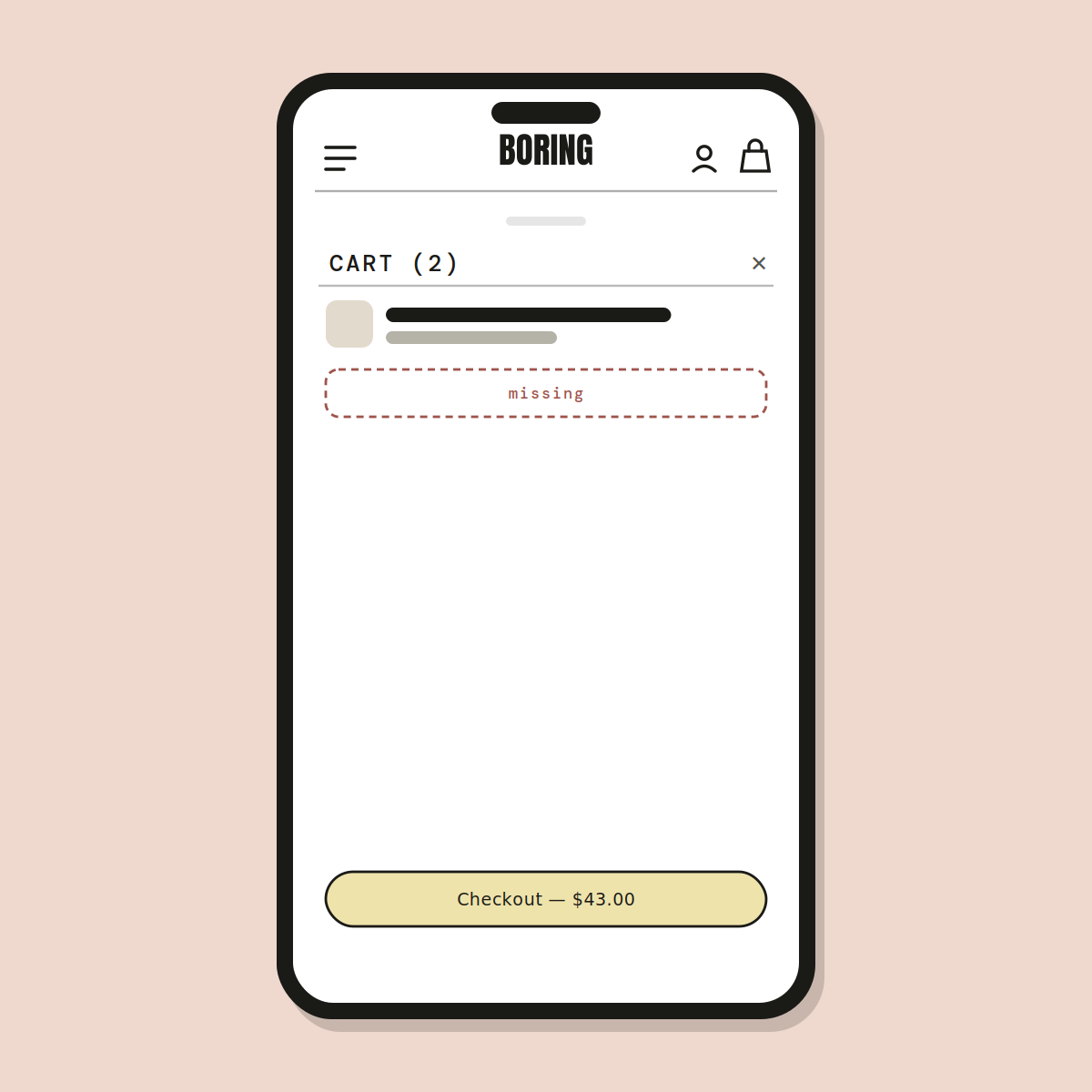 Gift note field — Shopify Task