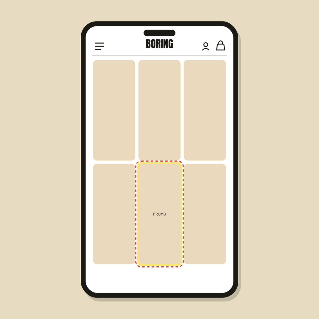 Inline promo tiles — Shopify Task