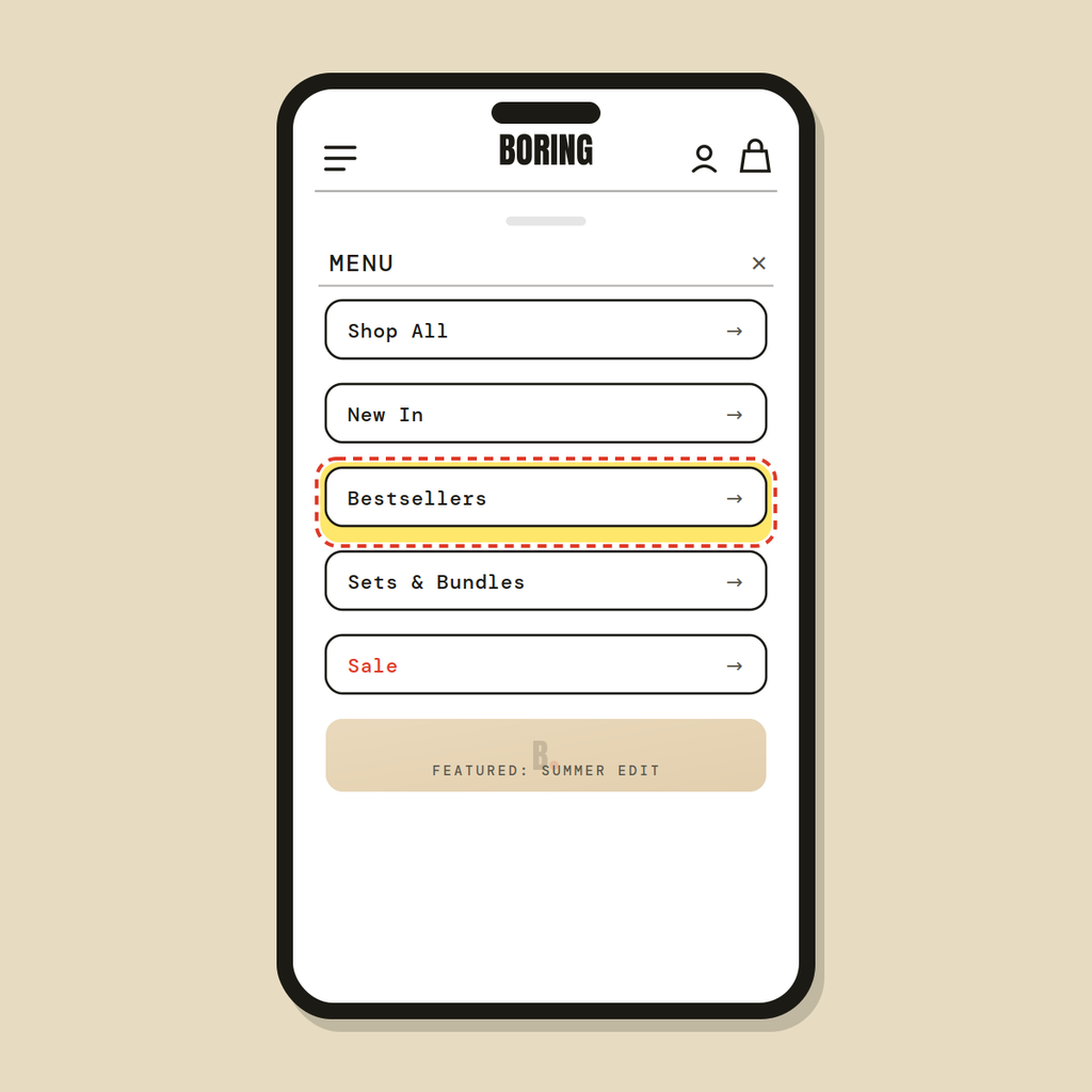 Mega menu build — Shopify Task