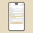Mega menu build — Shopify Task