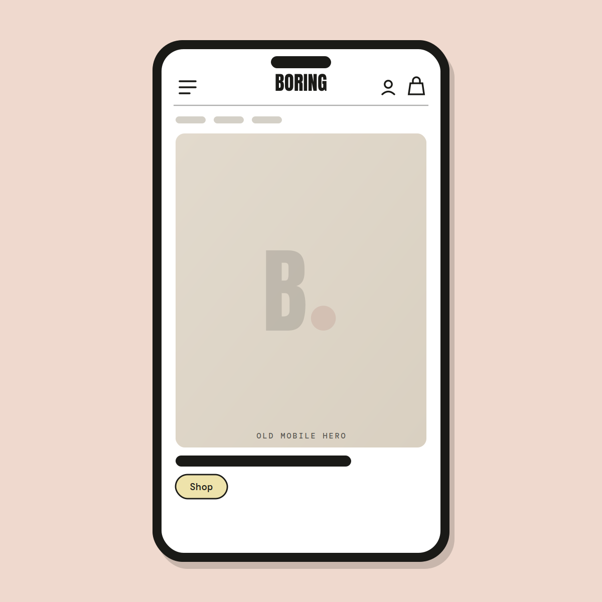 Mobile homepage layout fix — Shopify Task