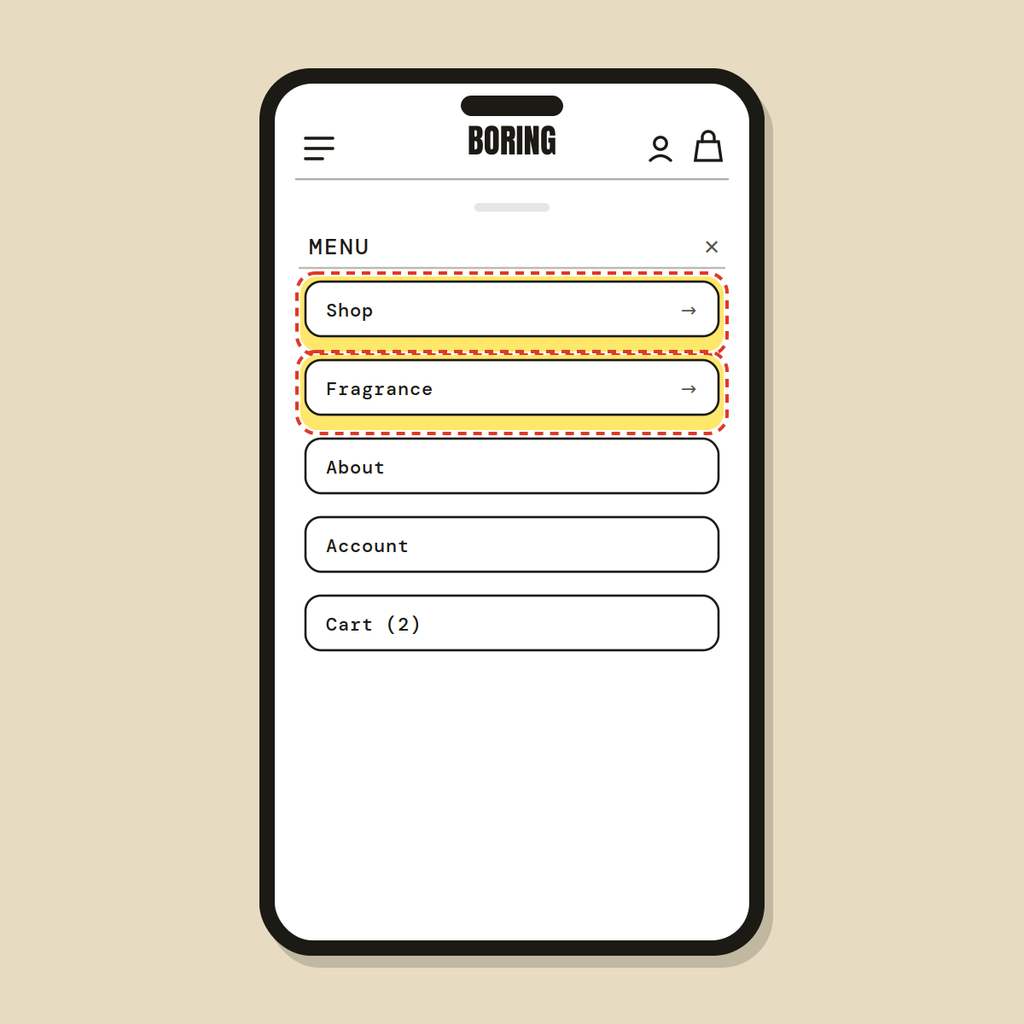 Mobile menu fix — Shopify Task