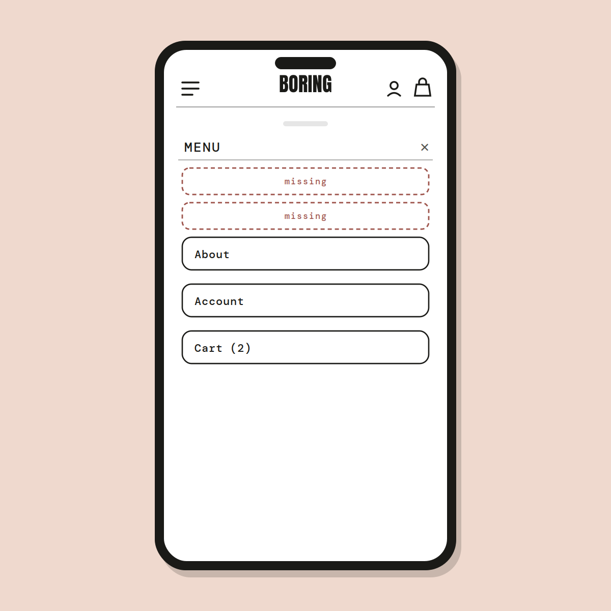 Mobile menu fix — Shopify Task
