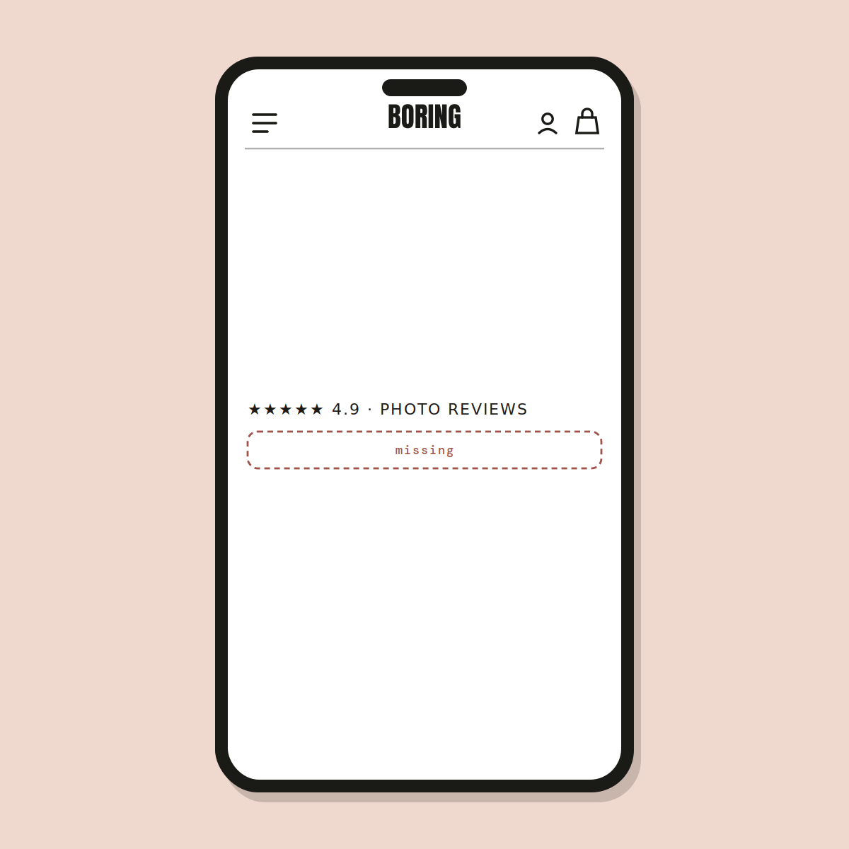 Photo reviews layout — Shopify Task