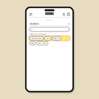 Popular searches row — Shopify Task