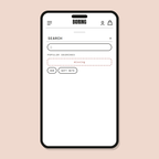 Popular searches row — Shopify Task