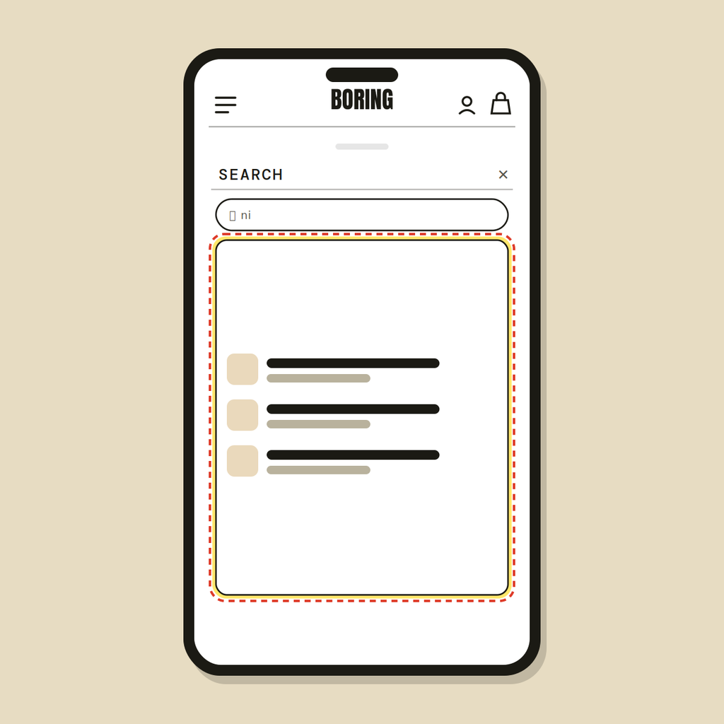 Predictive search setup — Shopify Task