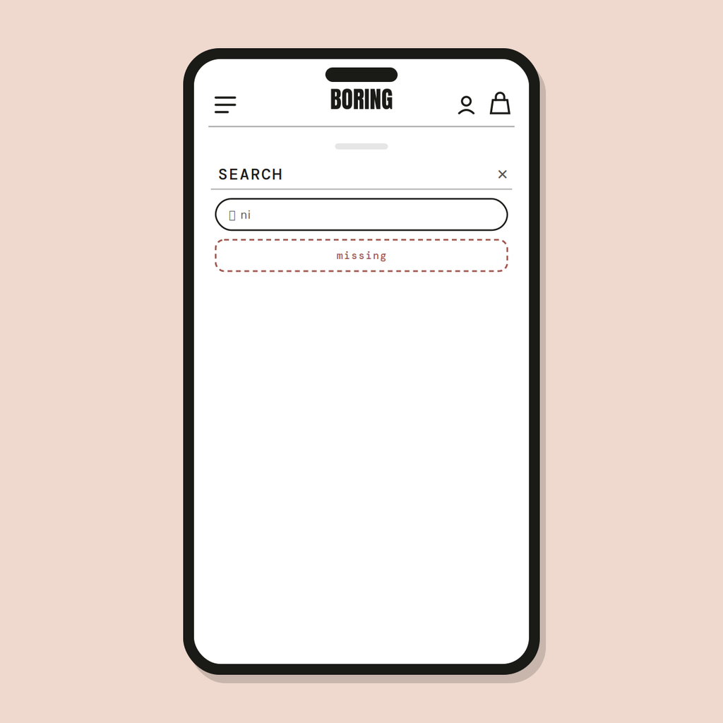 Predictive search setup — Shopify Task