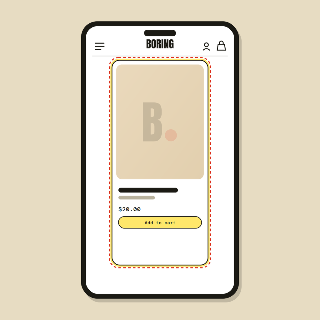 Product card redesign — Shopify Task