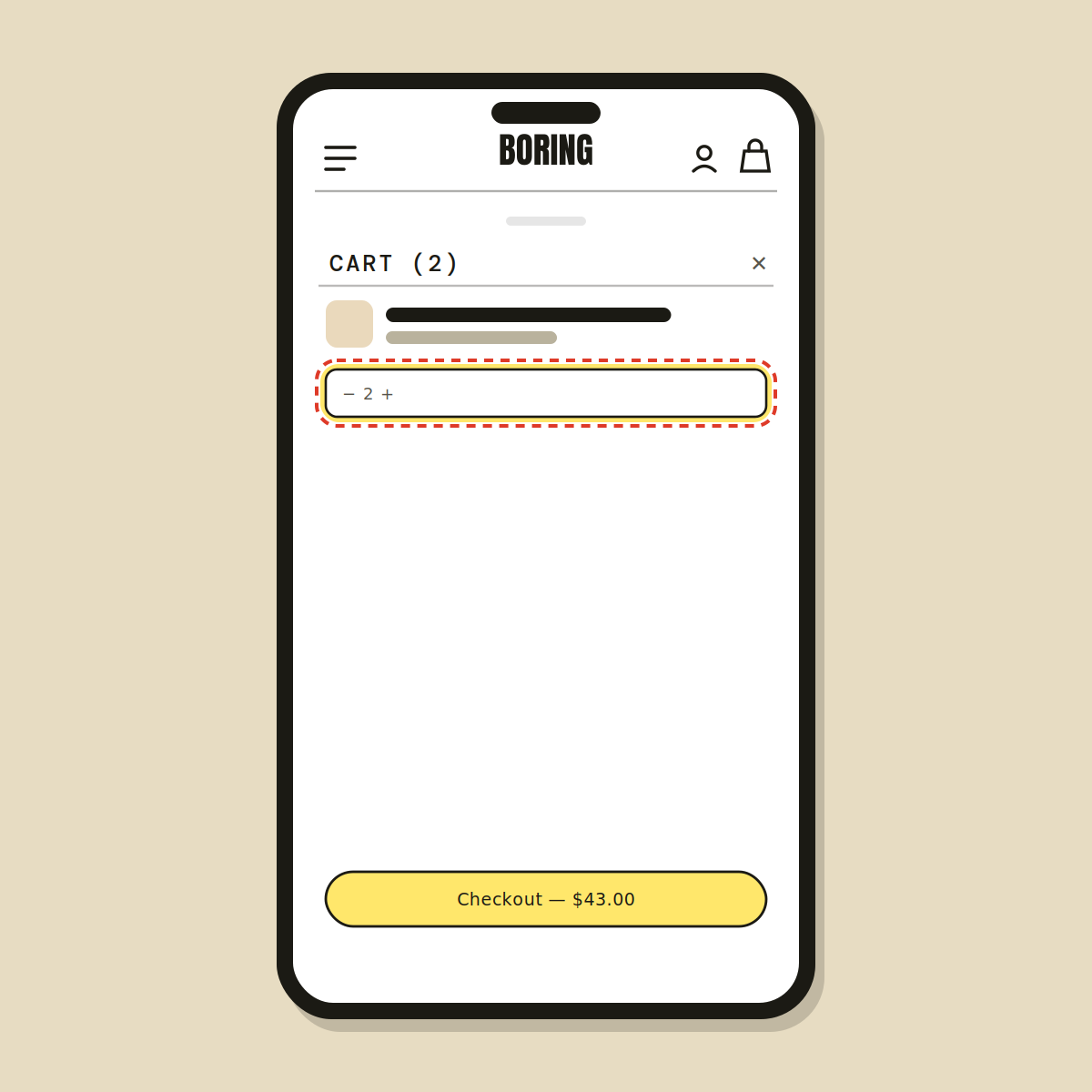 Quantity glitch fix — Shopify Task