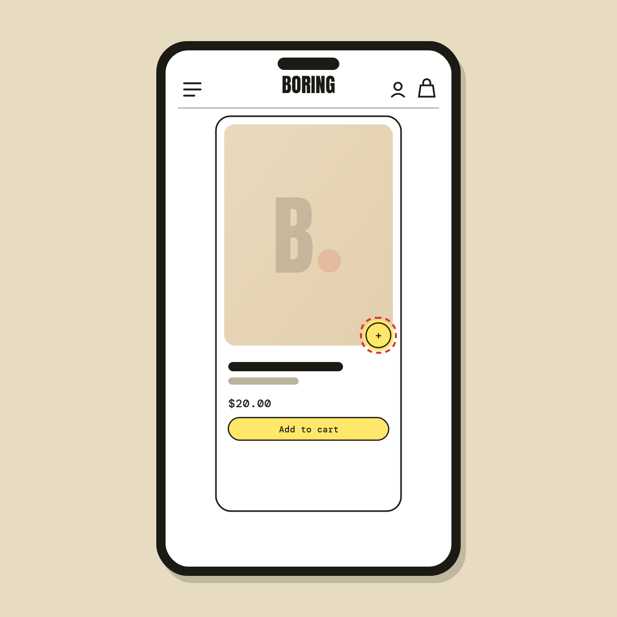 Quick-add buttons — Shopify Task