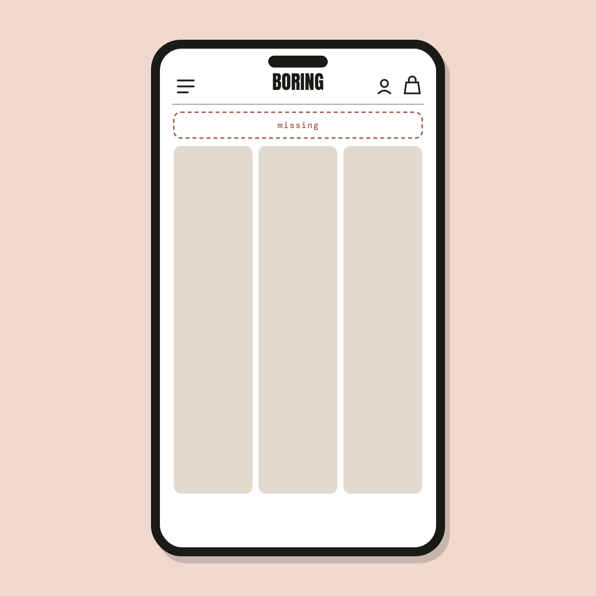 Search results page styling — Shopify Task