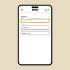 Search styling — Shopify Task