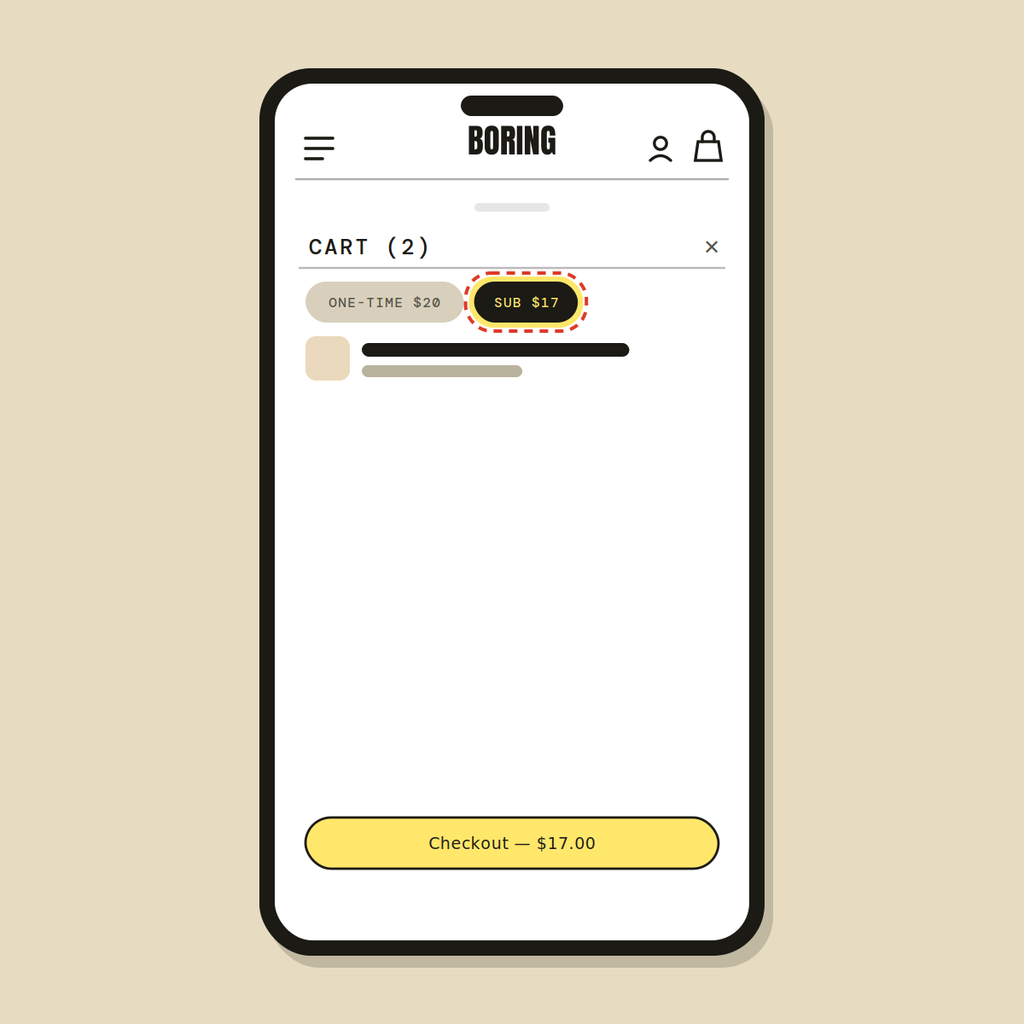 Selling-plan toggle — Shopify Task