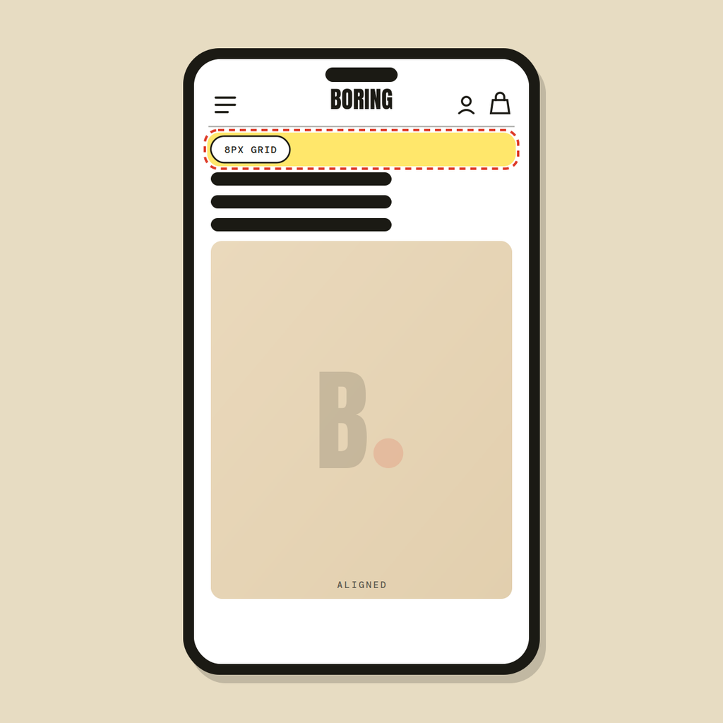 Spacing & alignment cleanup — Shopify Task