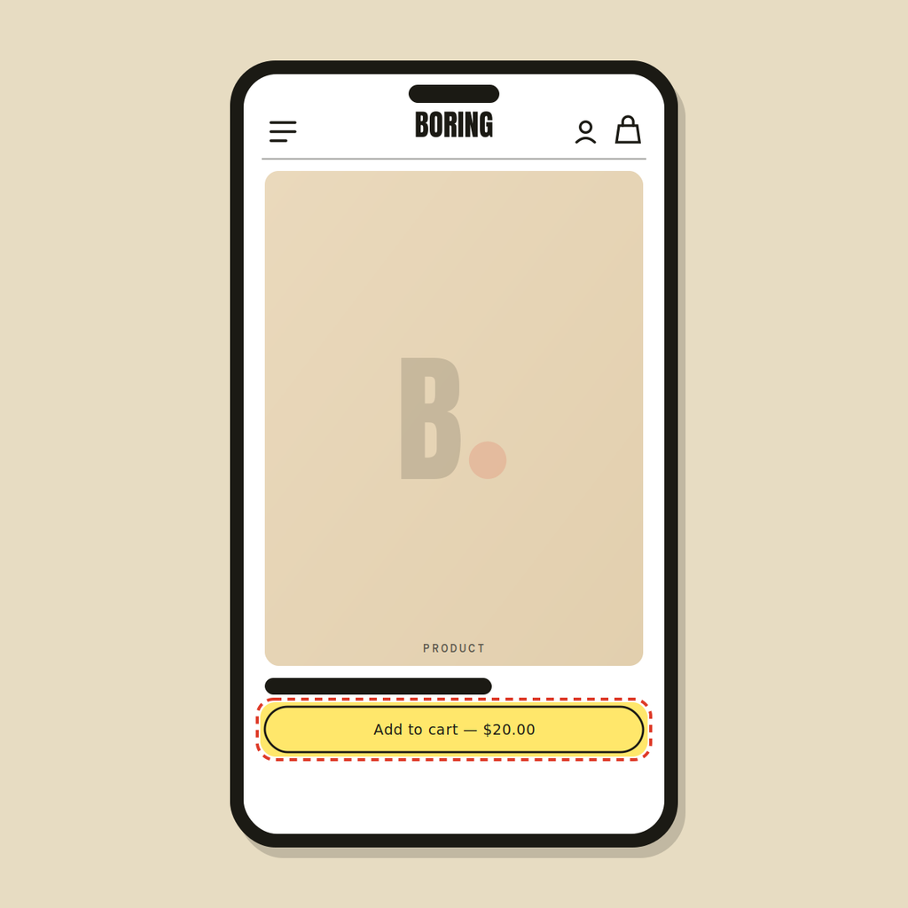 Sticky add-to-cart — Shopify Task