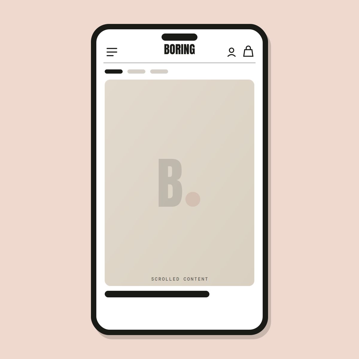 Sticky header — Shopify Task
