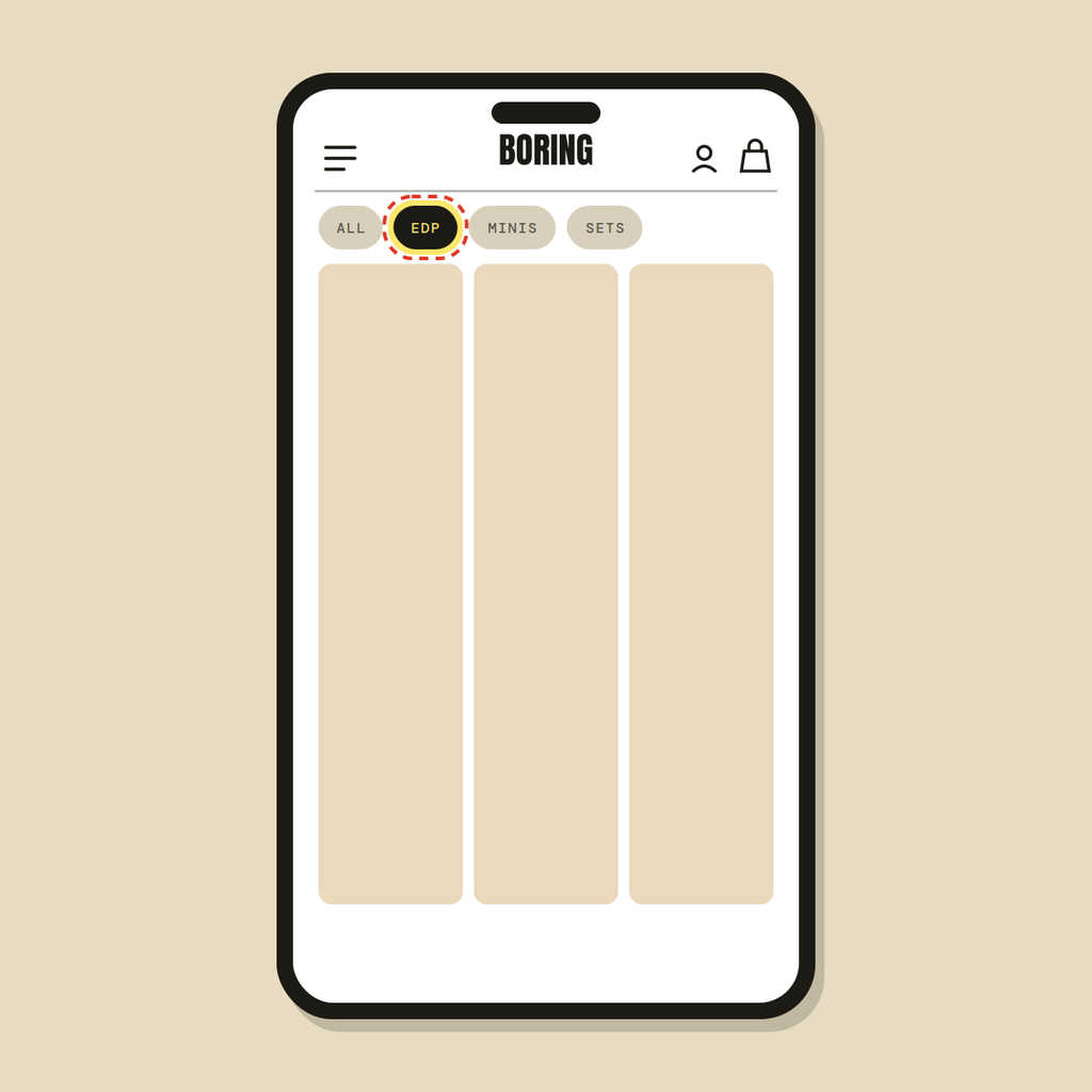 Sub-collection nav row — Shopify Task