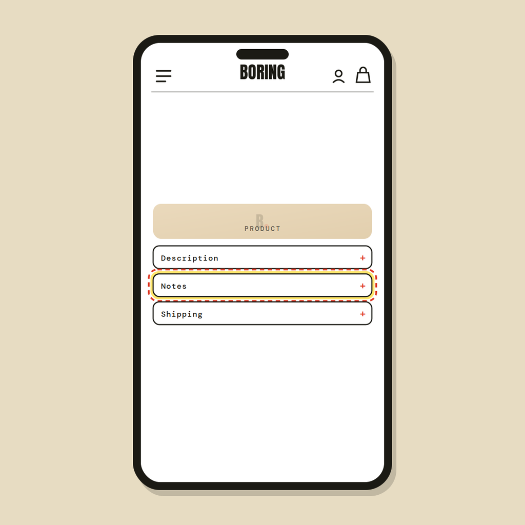 Tabs / accordions — Shopify Task